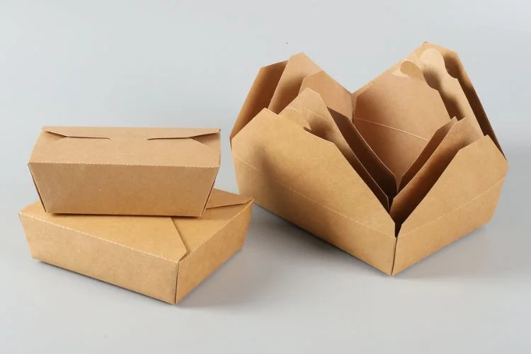 Custom Kraft Take Out Boxes for Food Packaging